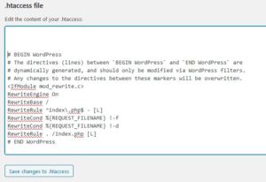 Wordpress-Dashboard-htaccess