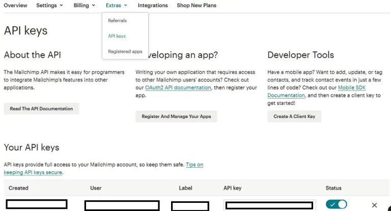 Mailchimp_API_Keys