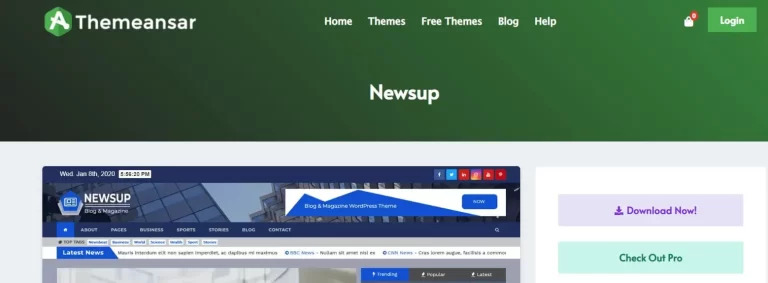 Newsup_WordPress_Theme